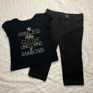 ⏰5 for $25 sale! 18-24 mo. baby girl outfit